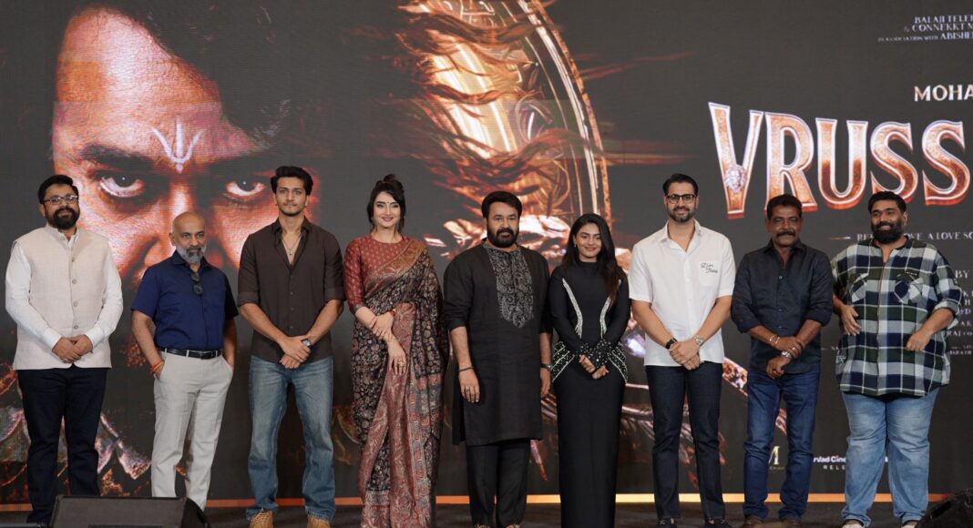 The Grand Trailer of Vrusshabha Unveiled in Kochi Kochi